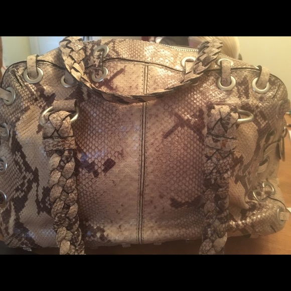 Michael Kors Python handbag - Picture 4 of 8